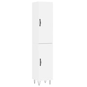 Credenza | Madia | Buffet da pranzo | Armadio da pranzo Bianca 34,5x34x180 cm in Legno Multistrato