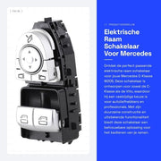 Schermatura elettrica per auto - Per Mercedes C-Klasse W205 - Qualità affidabile - Nero - Regolazione schermo - Adatto anche per Vito W447 - Modello W205-000-000