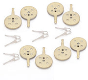 Rimblock Kit per Bicicletta - 4 Paia di Blocchi di Frizione a Disco - Materiale All Metal Duraturo - Adatto per M355/M446 - Materiale Antiscivolo - Peso 77g