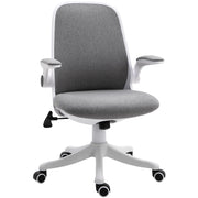 Sedia da ufficio girevole con schienale basculante e braccioli ¨C Minimal ¨C Grigio 62,5x60x94-104 cm