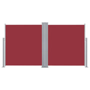 Tenda da sole laterale retrattile/schermo protettivo per patio giardino terrazza balcone 160 x 600 cm rosso 02_0007462