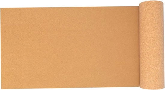 Tavole di gomma autoadesiva - pannello multifunzionale da parete - 4 pezzi - marrone - materiale naturale - 30x30 cm