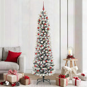 Albero di Natale artificiale con 300 LED Bianco 210 cm 3396117