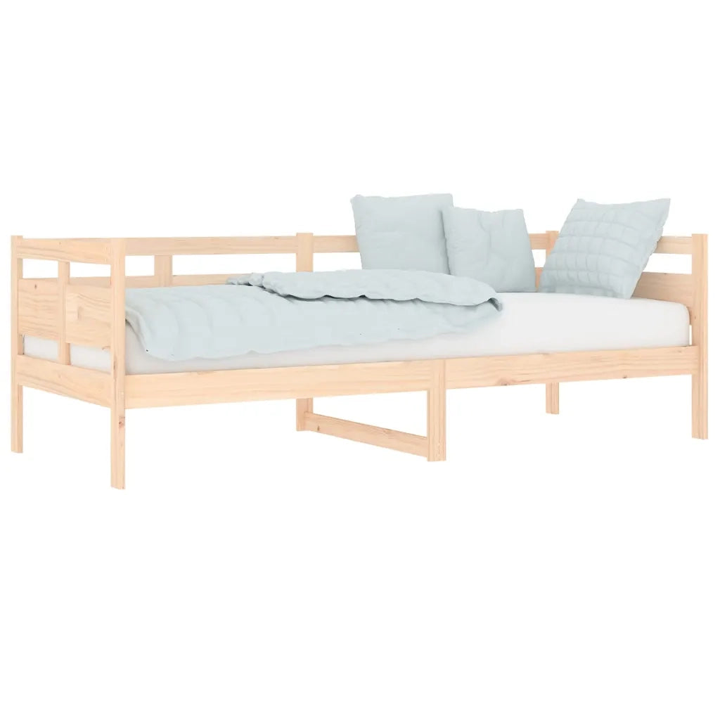 Letto singolo | Letto per adulti | Dormeuse in Legno Massello di Pino 80x200 cm