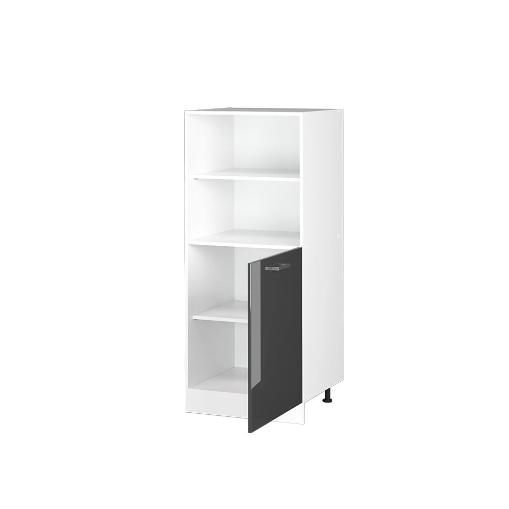 Vicco Mobile per forno da incasso Antracite lucido 60 cm