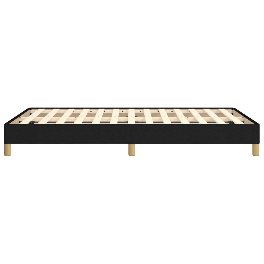 Giroletto senza Materasso Nero 120x200 cm Tessuto