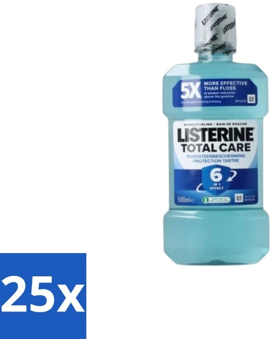 25 x Cura totale per la bocca - Protezione contro la tartarizzazione - 500 ml