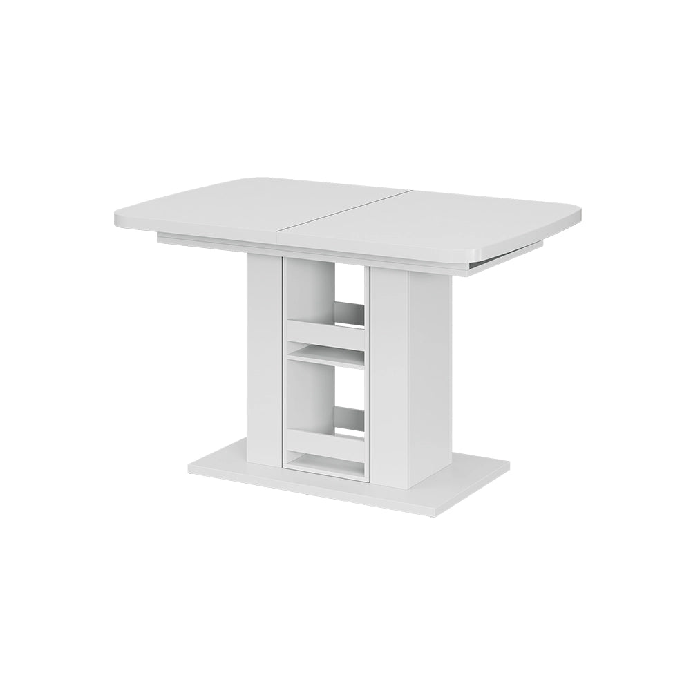 Vicco tavolo da pranzo allungabile Bianco 120 x 80 cm