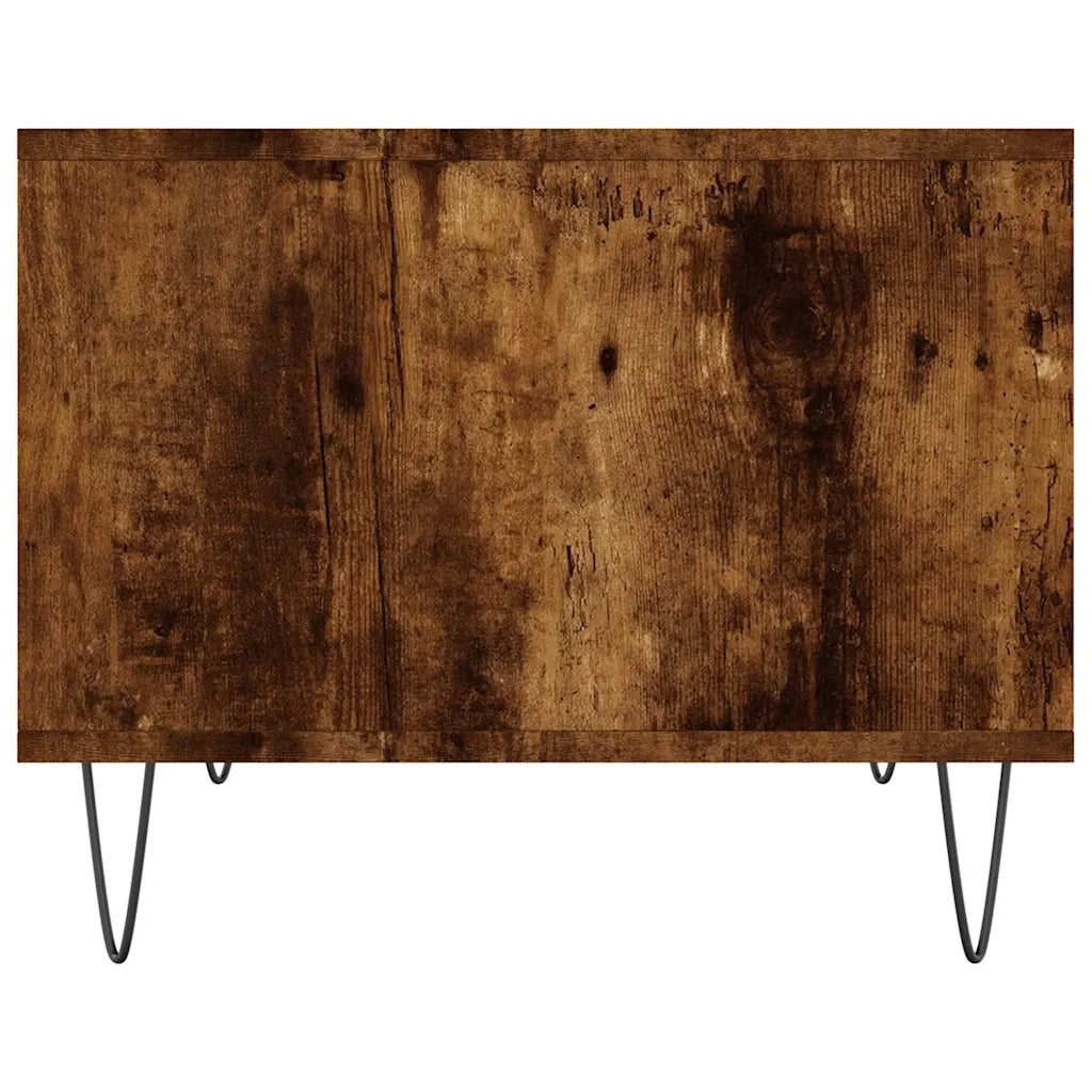 Tavolino da salotto | Tavolino da caff¨¨ | Tavolino da Soggiorno Rovere Fumo 60x50x40 cm Legno Multistrato
