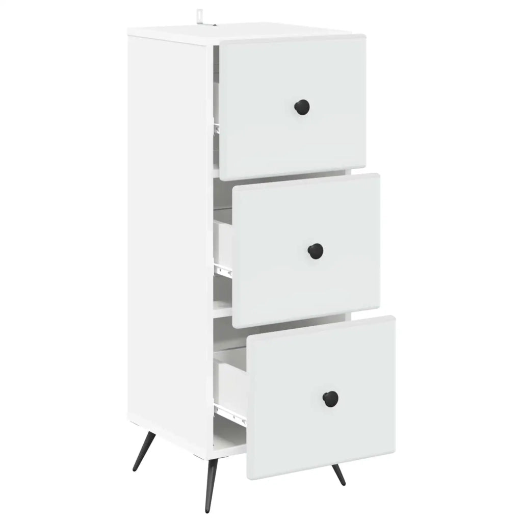Mobile con Cassetti Bianco 33 x 34,5 x 90 cm 895535