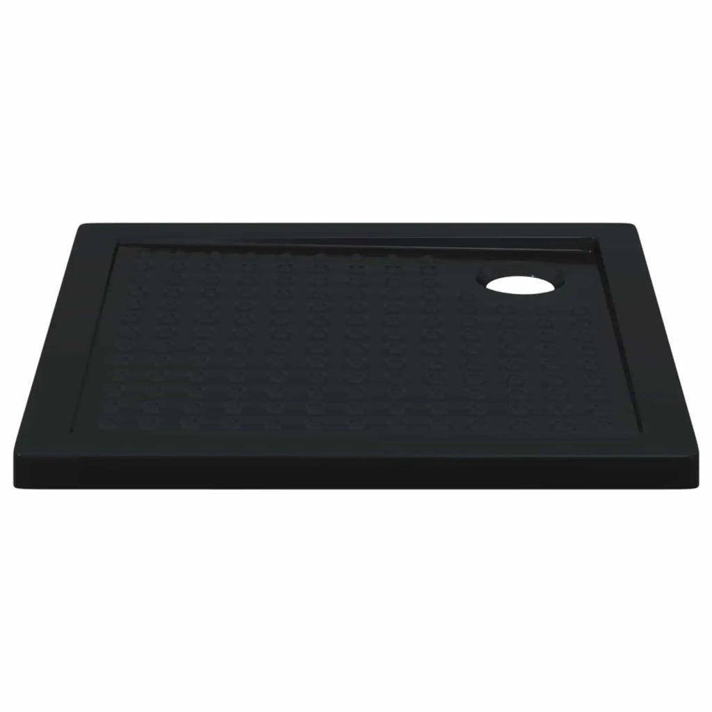Vassoio base doccia con punti 80 x 80 x 4 cm ABS Nero 42033515