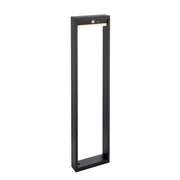 Paletto solare LED 5,8W PIR crepuscolare 80cm nero Endon