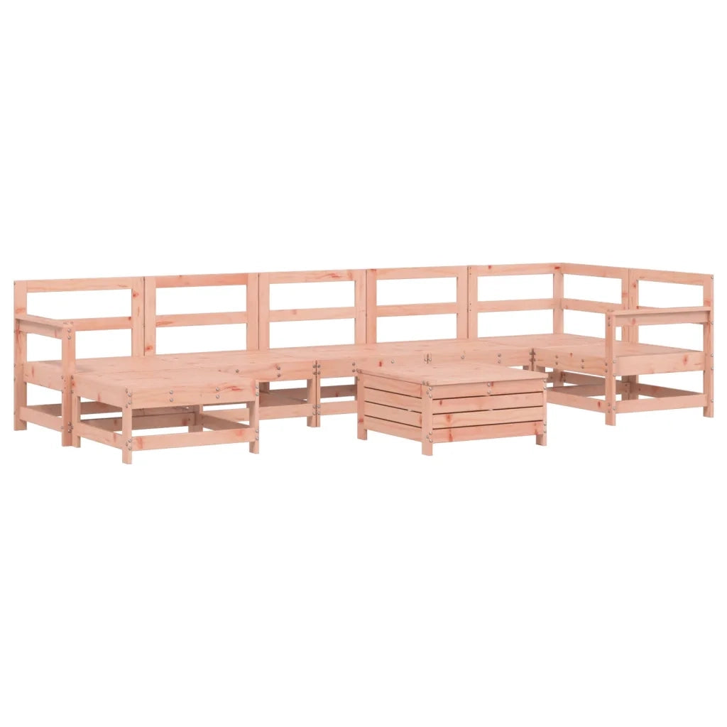 Set Divani da Giardino 8 pz in Legno Massello Abete Douglas 3250634