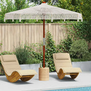 Parasol in macramè Crema 252.5 x 252.5 x 260 cm 42006470