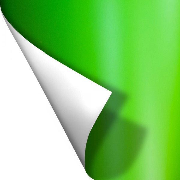 VERDE LIGHT - Pellicola polimerica adesiva da 122cm di base Misura: 122x300 cm