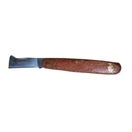 COLTELLO DA INNESTO MANICO LEGNO CARDINALE 16,5 cm - CARDINALEYPP