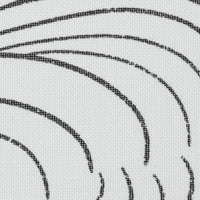 VIEWTEX Tenda a rullo Traslucida Waves Bianco 90 X 250cm - Made in Europe - 5 anni di garanzia