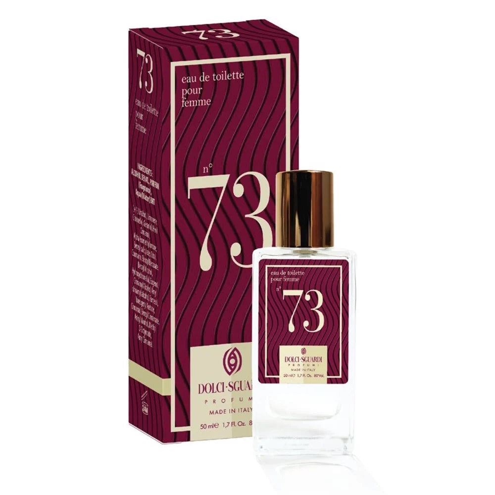 Trade Shop - Profumo Corpo Eau De Toilette Da Donna N°73 Da 50ml Fragranza Sensuale Misteriosa 006035 -