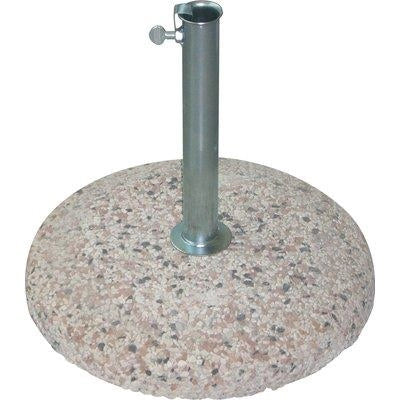 BASE X OMBRELLONE CEMENTO GRANIGLIATO - CM 58 F.MM 54 KG 35
