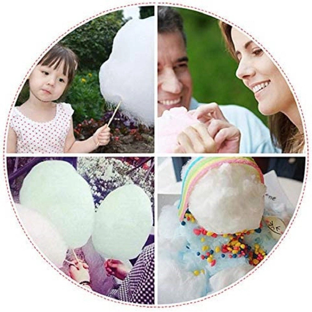 Trade Shop - Macchina Per Zucchero Filato Cotton Candy Maker Fai Da Te Caramelle Marshmallow -