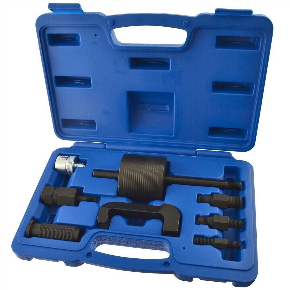 Trade Shop - Kit 8pz Estrattore Per Iniettori Martello Scorrevole Diesel Common Rail Ry-86212 -