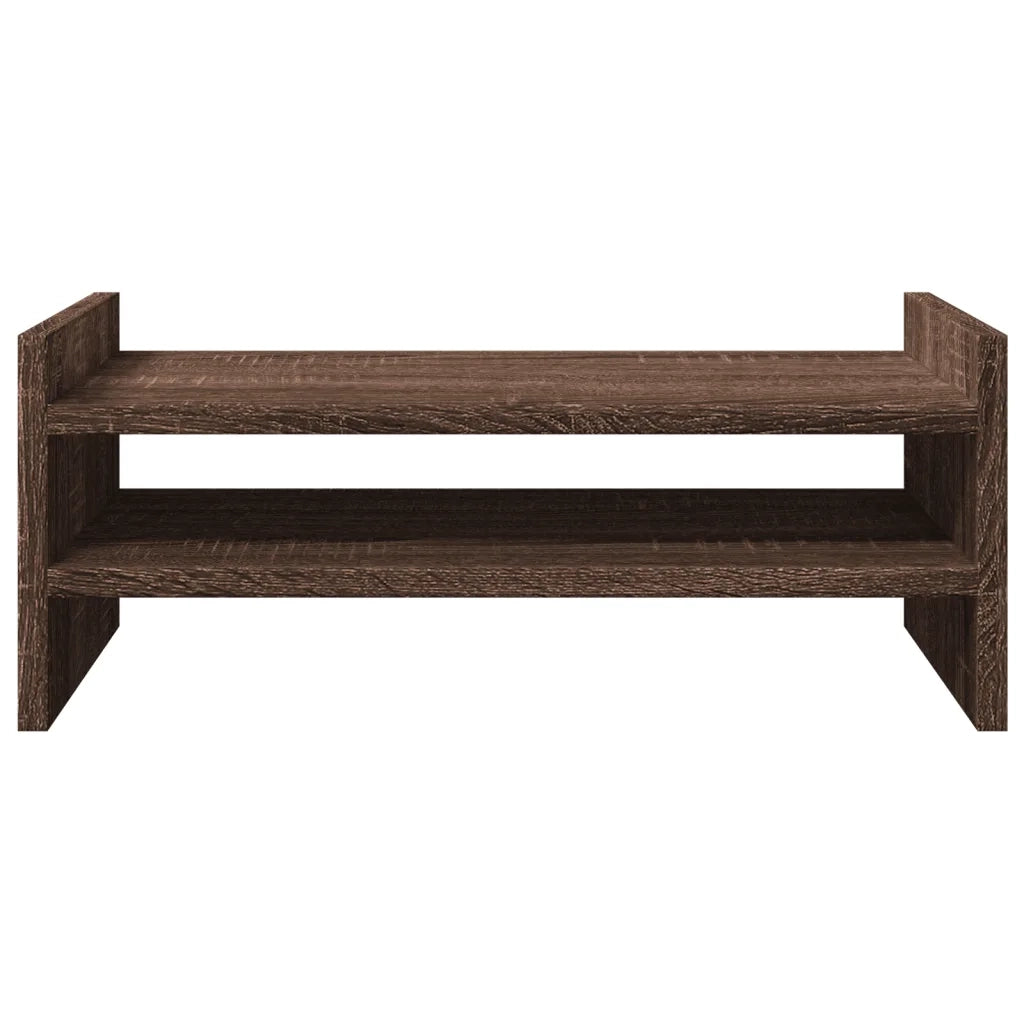 Supporto per Monitor Rovere Marrone 50x27x20 cm in Truciolato 854784