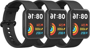 Armband di riserva in silicone per orologio Redmi Watch 2 Lite/Xiaomi Mi Watch 2 Lite, 3 pezzi