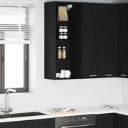 Armadio pensile Rovere Nero 40 x 29,5 x 100 cm