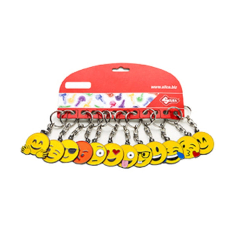 SILCA PORTACHIAVE EMOJI CARTELLA 12 PZ