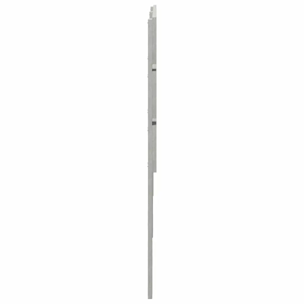 Testiera-Testata-Testiera Decorativa Grigio cemento 200 cm Legno multistrato 870229