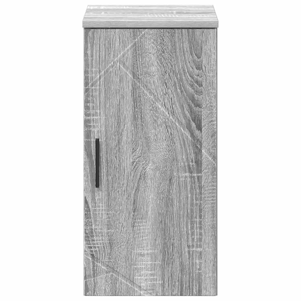 Mobile da Bagno con porta Grigio Sonoma 30 x 31,5 x 61 cm 883350