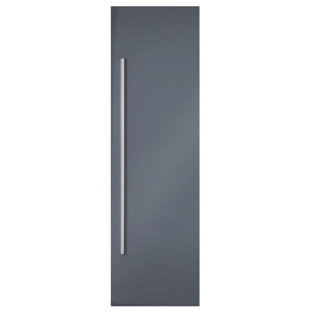 Pensile da bagno in MDF grigio 132 x 40 cm con 4 ripiani a parete