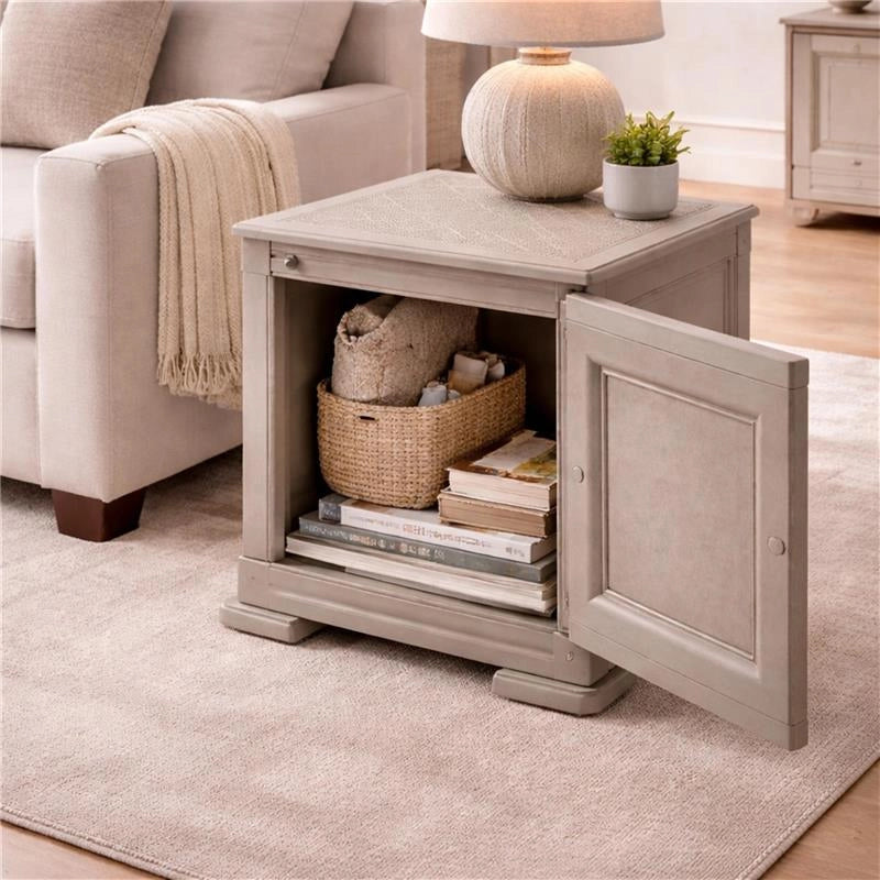 MOBILE 1 MODULO TALPA 40X43X46 CM CON ANTA EFFETTO LEGNO – CONTENITORE COMPATTO SALVASPAZIO PER ZONA LIVING E INGRESS