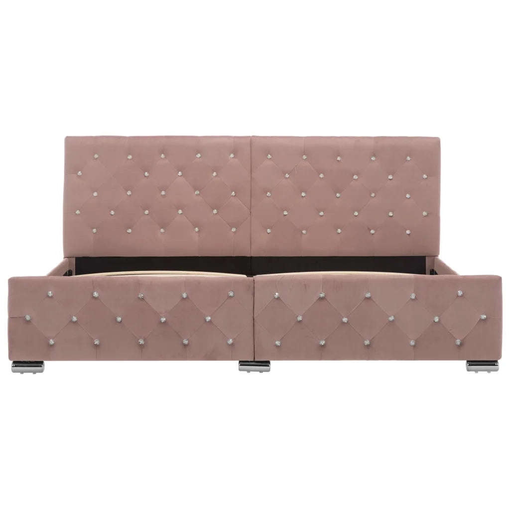 Giroletto Rosa in Velluto 180x200 cm cod mxl 62136