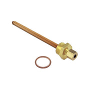 POZZETTO PER SONDA PER IMPIANTI SOLARI- 1/2 x D. 6 - L. 123 mm- TIEMM- pezzi 1