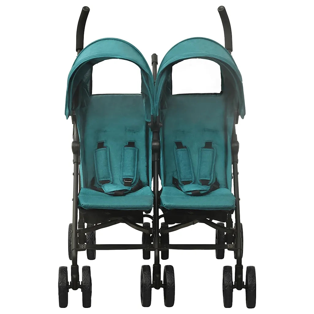 Passeggino Gemellare Verde in Acciaio CFW6434788