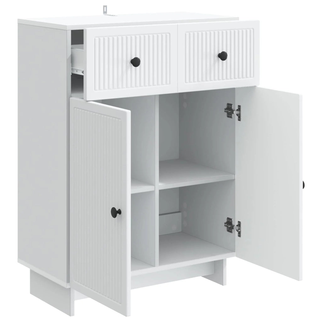Credenza Bianco 66 x 34,5 x 90 cm Legno ingegnerizzato 893945