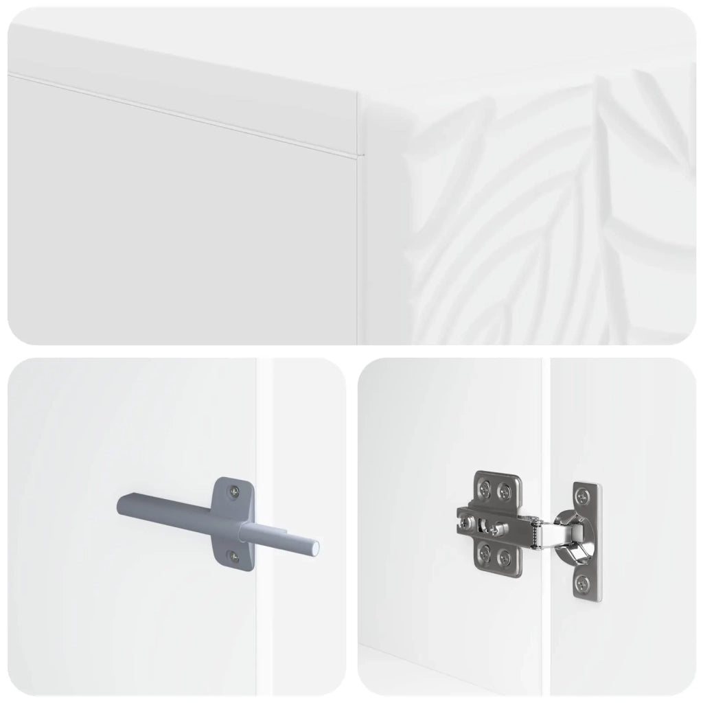 Mobile TV Bianco Legno ingegnerizzato 897115