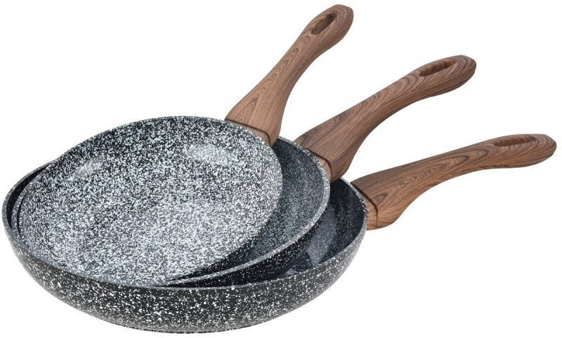 Set di padelle in granito Kinghoff KH-1030 - Pentole antiaderenti