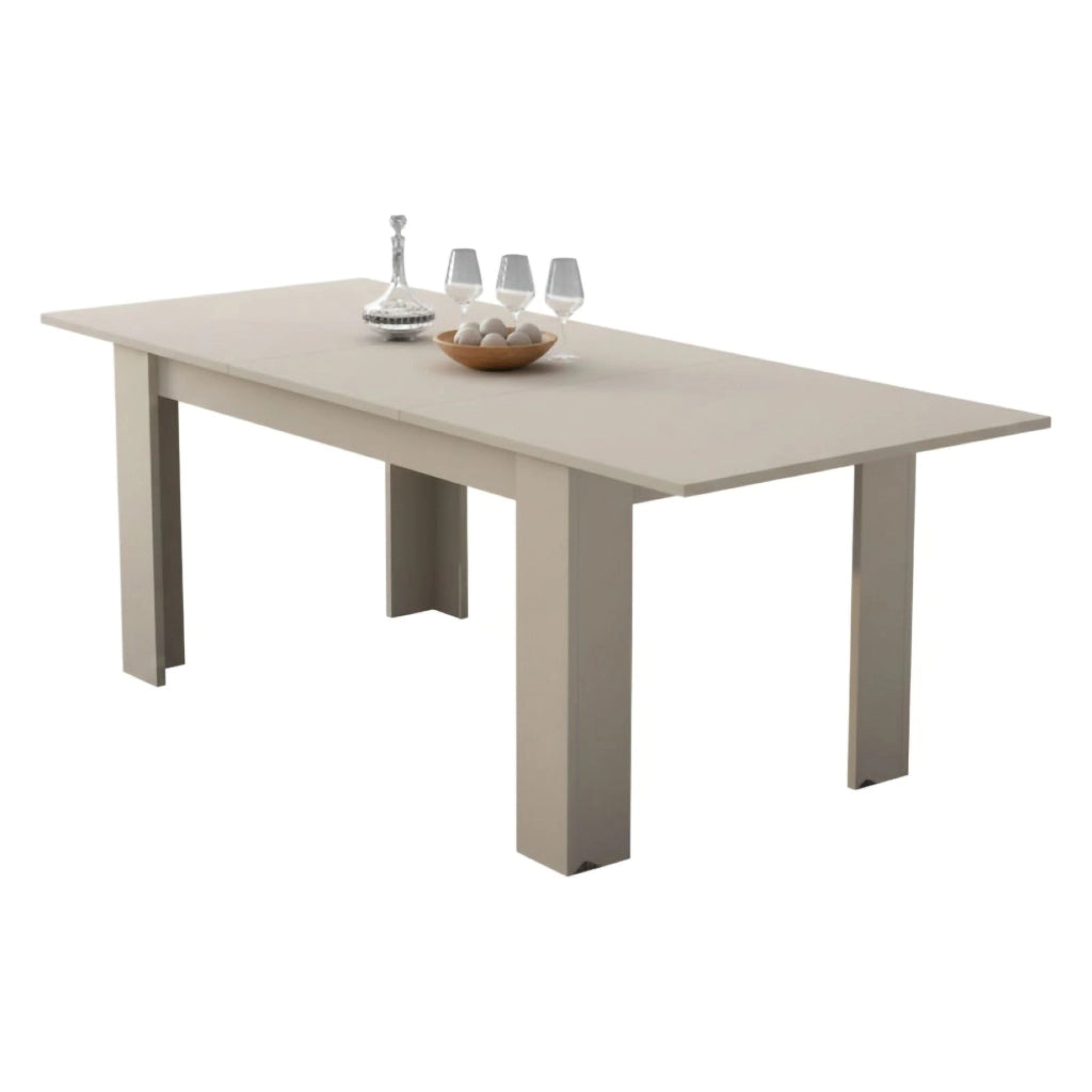 Marene, Tavolo Allungabile Allungabile, 200x90x75h cm Beige