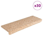 Tappetini per Scale 30 pz 65x21x4 cm Oro