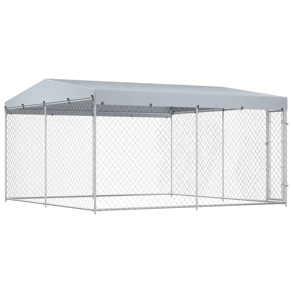 Canile da Esterno con Tetto 382x382x225 cm cod mxl 41501
