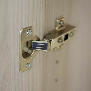 Armadio 2 Ante 6 Ripiani 72,3x36x177,1 cm in Truciolare Nobilitato Olmo