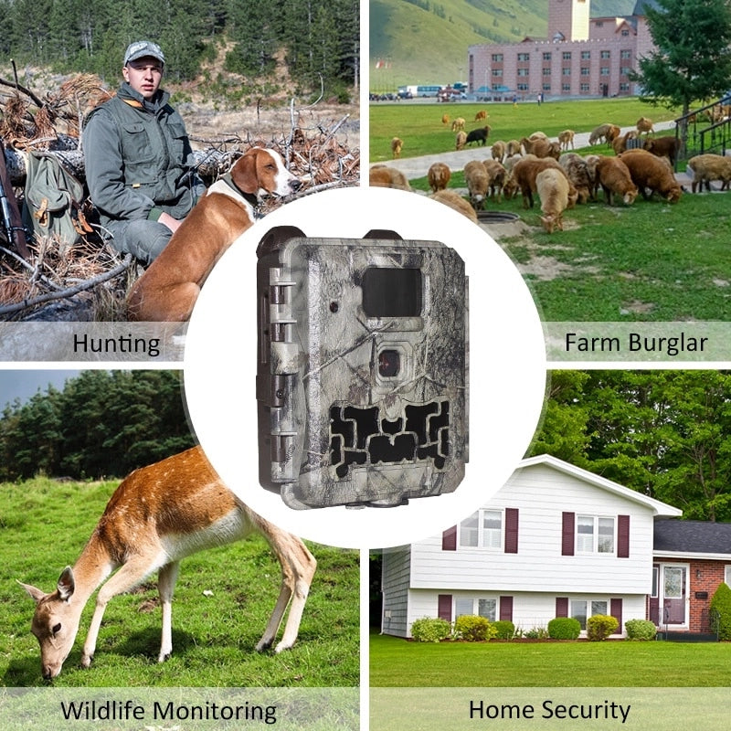 Fototrappola KEEPGUARD per esterni full HD 1080p con sensore PIR