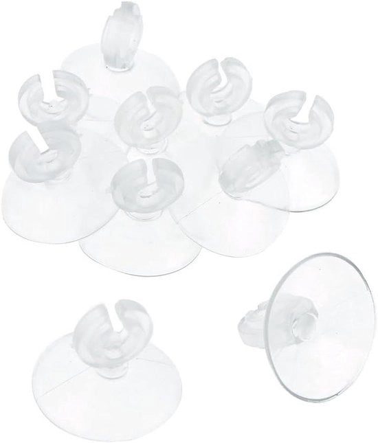 Supporto Tubing per Acquario e Tanke per Acquari - 6 mm - Set da 10 pezzi