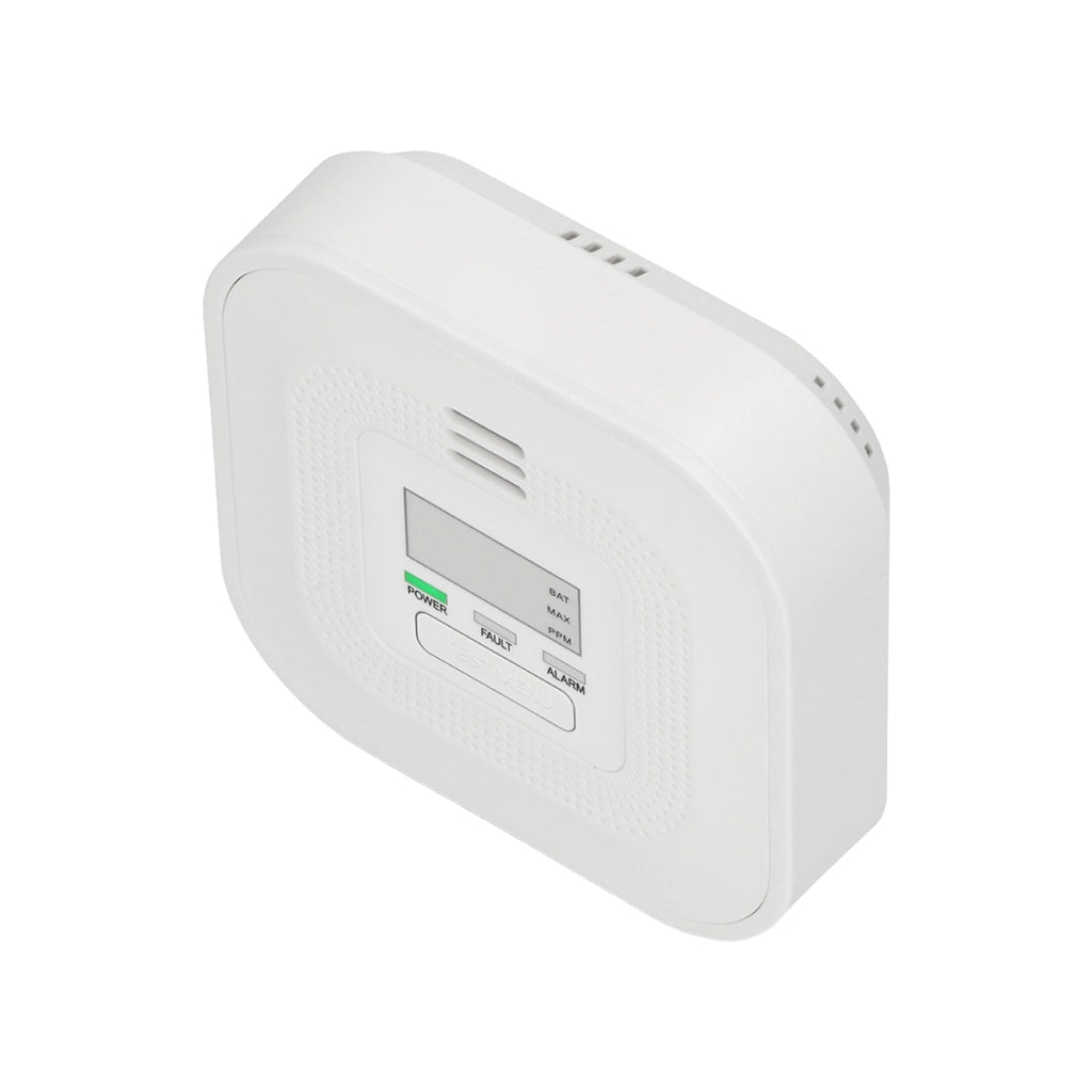 Rilevatore di Monossido di Carbonio Modello COA4010 Allarme 85dB Display LCD Bianco Alecto