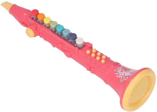 Strumento a Fiato Educativo per Bambini - 4 Modalità di Visualizzazione Musicale - Regolazione del Volume - Chiave Regolabile - Colori Vividi