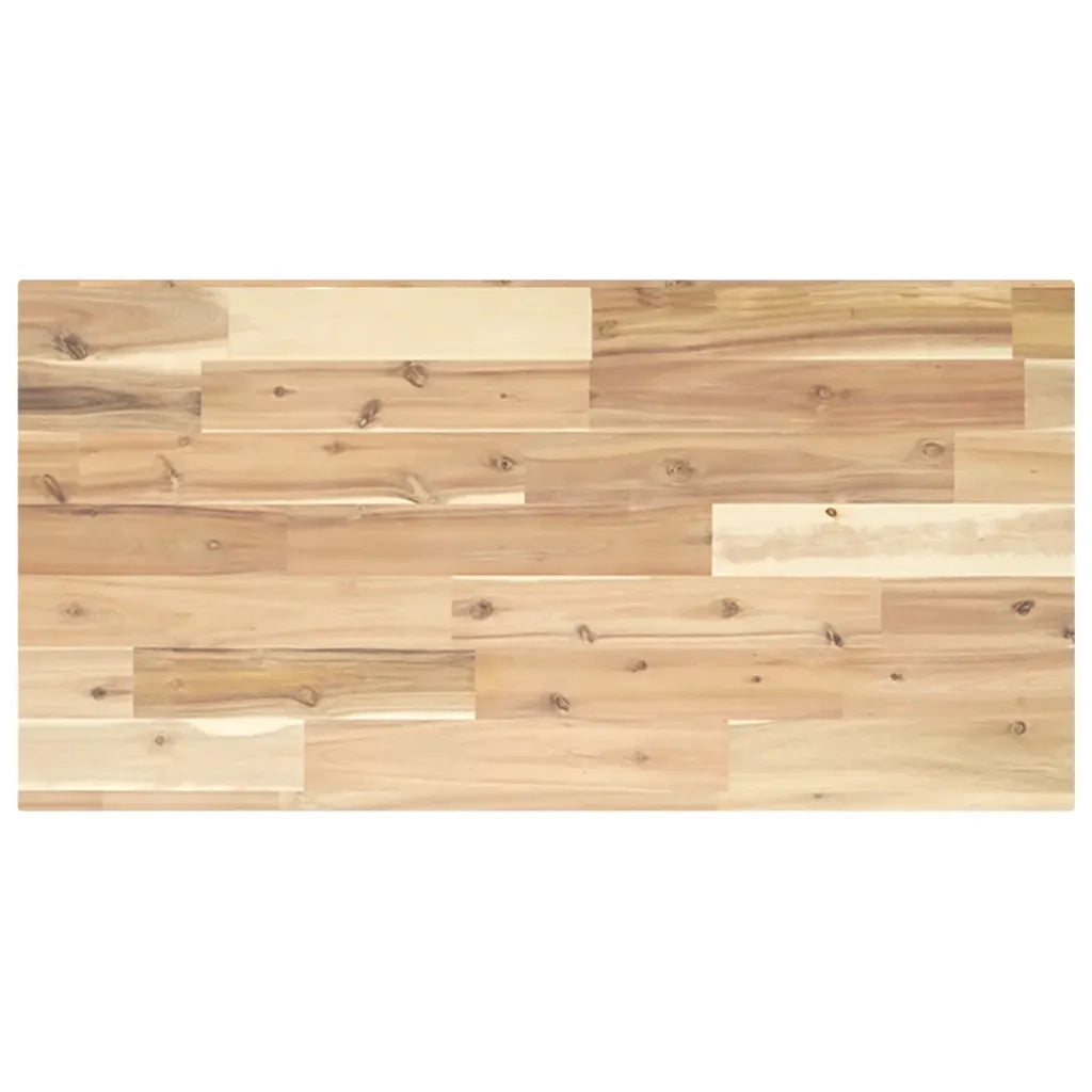 vidaXL Mensole da Parete 2 pz 60x40x2 cm Legno Acacia Non Trattato