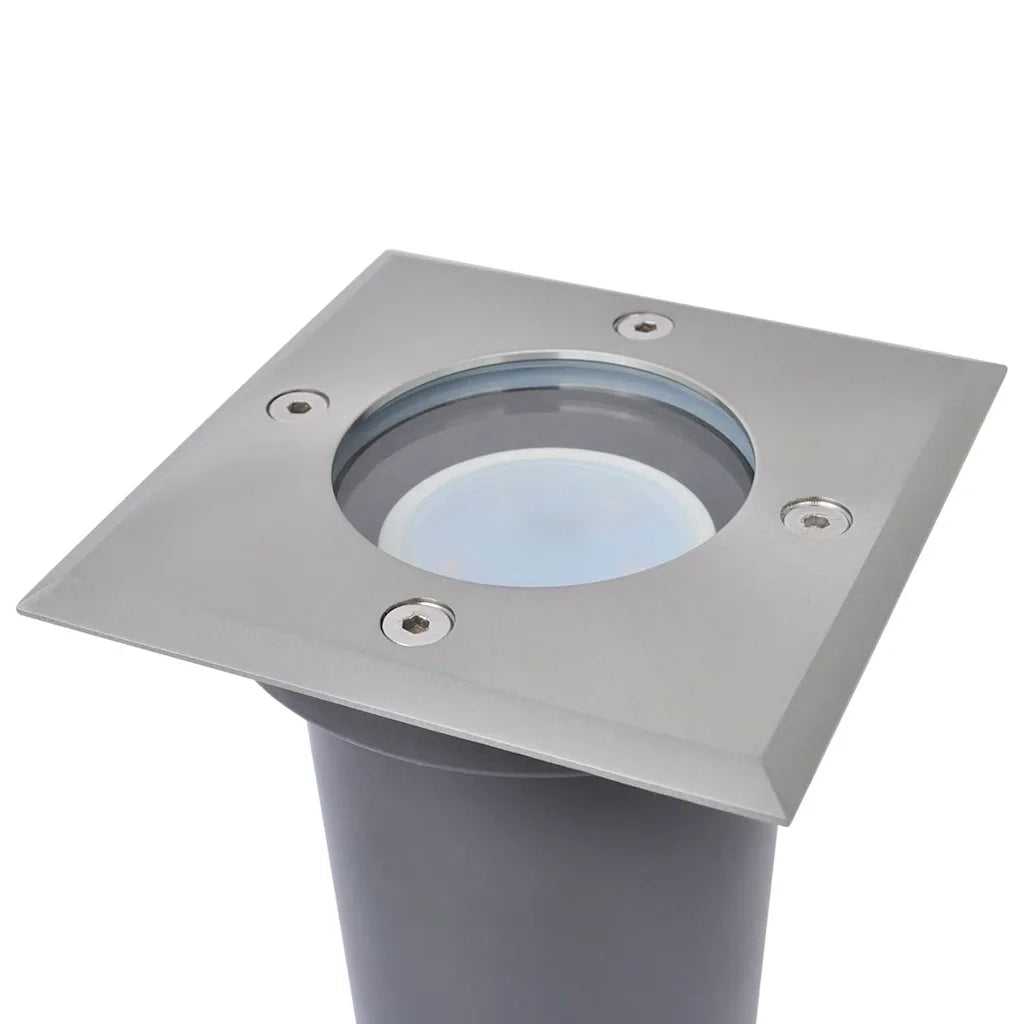 Faretti Carrabili da Esterno a LED 3 pz Quadrati CFW9624322