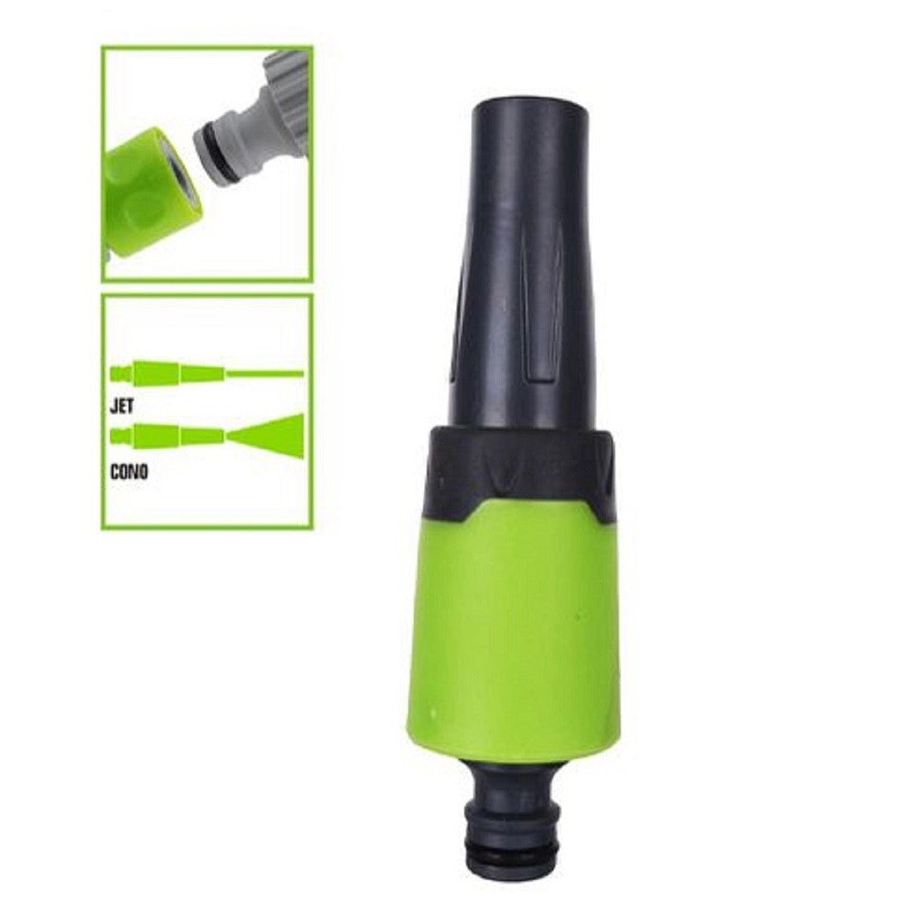 Trade Shop - Lancia Pistola Spruzzo Per Irrigazione Giardino Con Innesto Rapido 2 Getti 94758 -
